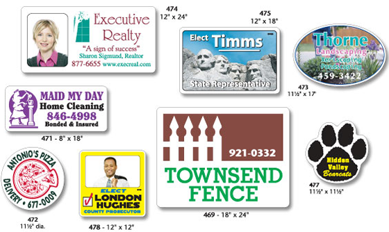 Magnetic Car Signs and Car Magnets