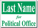 Style PSSW4 Political Sign Design
