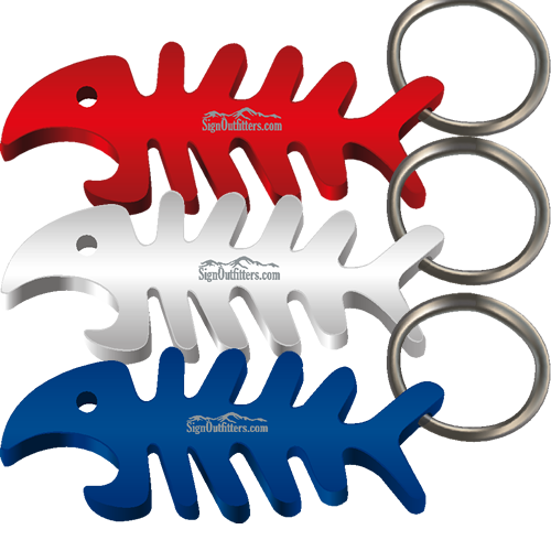 Promotional Fish Keychain