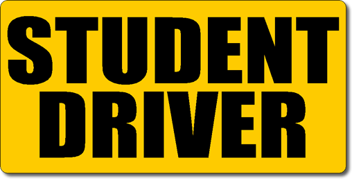 Student Driver Printable