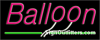 Balloon Neon Sign - Regular Design