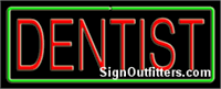 Dentist Neon Sign - Regular Design