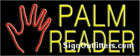 Palm Reader Neon Sign - Regular Design