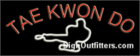 Tae Kwon Do Neon Sign - Regular Design