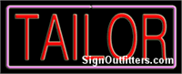 Tailor Neon Sign - Regular Design
