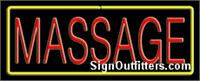 Massage Neon Sign - Regular Design