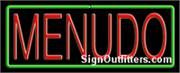 Menudo Neon Sign - Regular Design