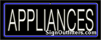 Appliances Neon Sign - Regular Design