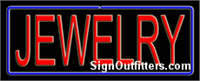Jewelry Neon Sign - Regular Design