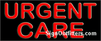 Urgent Care Neon Sign - Regular Design