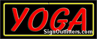 Yoga Neon Sign - Regular Design