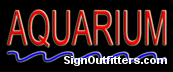 Aquarium Neon Sign - Economically Priced