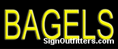 Bagels Neon Sign - Economically Priced