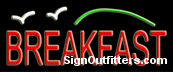 Breakfast Neon Sign - Economically Priced