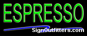 Espresso Neon Sign - Economically Priced