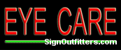 Eye Care Neon Sign - Economically Priced
