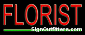 Florist Neon Sign - Economically Priced