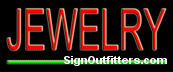 Jewelry Neon Sign - Economically Priced