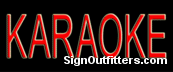 Karaoke Neon Sign - Economically Priced