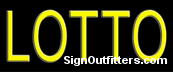 Lotto Neon Sign - Economically Priced