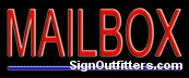 Mailbox Neon Sign - Economically Priced