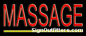 Massage Neon Sign - Economically Priced