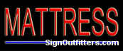 Mattress Neon Sign - Economically Priced