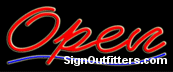Open Neon Sign - Economically Priced