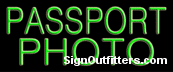 Passport Photo Neon Sign - Economically Priced