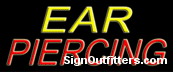 Ear Piercing Neon Sign - Economically Priced
