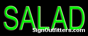 Salad Neon Sign - Economically Priced