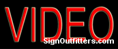 Video Neon Sign - Economically Priced