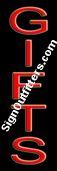 Gifts Neon Sign - Vertical Design - Economically Priced