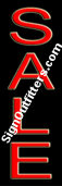 Sale Neon Sign - Vertical Design - Economically Priced