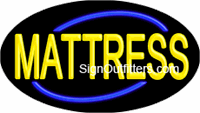Mattress Neon Sign - Flashing Design