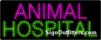 Animal Hospital LED Sign - Regular Design