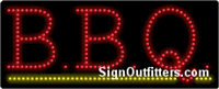 B.B.Q. LED Sign - Regular Design