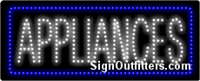 Appliances LED Sign - Regular Design