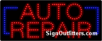 Auto Repair LED Sign - Regular Design