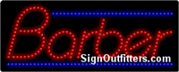 Barber LED Sign - Regular Design