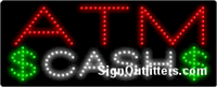 ATM Cash LED Sign - Regular Design