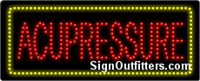 Acupressure LED Sign - Regular Design