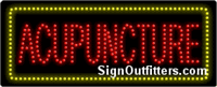 Acupuncture LED Sign - Regular Design