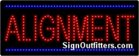 Alignment LED Sign - Regular Design