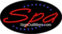 Spa LED Sign - Flashing Design