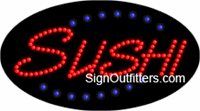Sushi LED Sign - Flashing Design