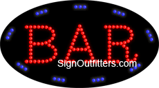 Bar LED Sign - Flashing Design