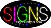 Signs LED Sign - Flashing Design