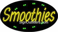 Smoothies LED Sign - Flashing Design