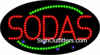 Sodas LED Sign - Flashing Design